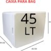 Caixa Isopor Entrega Delivery Motoboy Pizza,lanche 45 Litros Bag