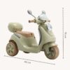Mini Moto Elétrica Infantil Scooter 6V Luz e Som