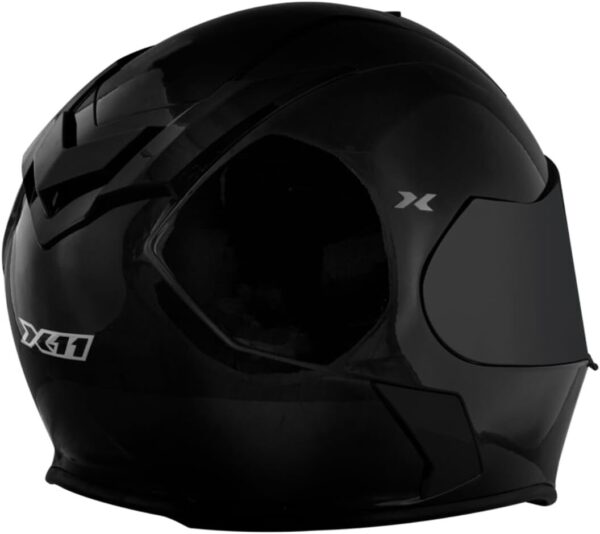 Capacete X11 Revo Pro All Black P/ Motociclista Motoqueiro