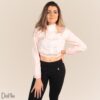51e1XUFfUXL._AC_SL1200_.jpg Jaqueta Corta Vento Feminina Cropped Resistente a Água Leve Sem Capuz