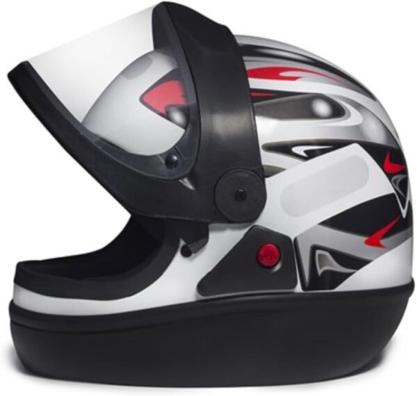 Capacete Automatico San Marino Grafic Branco Masculino é Feminino Original