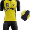 51gJnyTFe6L._AC_SL1280_.jpg Conjunto de Ciclismo Masculino Equipe MTB Camisa e Bermuda Acolchoada Slim
