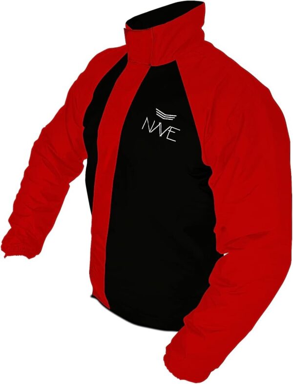 51h827y-UgL._AC_SL1280_.jpg Capa de chuva motoqueiro conjunto nylon emborrachado impermeável nave Vermelho/Preto (G)