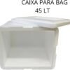 Caixa Isopor Entrega Delivery Motoboy Pizza,lanche 45 Litros Bag