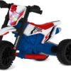 Moto Cross Eletrica 6V Azul Bandeirante