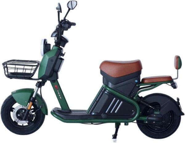 51nj0WChJ4L._AC_SL1080_.jpg Bicicleta Scooter Elétrica Autopropelida 1000W E-Trek Duos Verde
