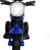Moto Elétrica Infantil Azul Primeira Moto 6v com Luz Led e Música