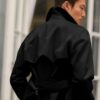 51oAsxzcxL._AC_SL1347_.jpg Runcati Sobretudo masculino trench coat transpassado lapela entalhada casual com cinto corta-vento outono clássico casaco longo
