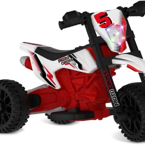 51oLudIhhdL._AC_SL1000_.jpg Moto Cross Eletrica 6V Vermelha Bandeirante