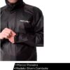 51oUZ93nlhL._AC_SL1200_.jpg Conjunto Capa de chuva Motoqueiro Tamanho M PVC 0,28mm Combate Com Gola Masculino Preto Pioneira - 2900-M-PRE-M
