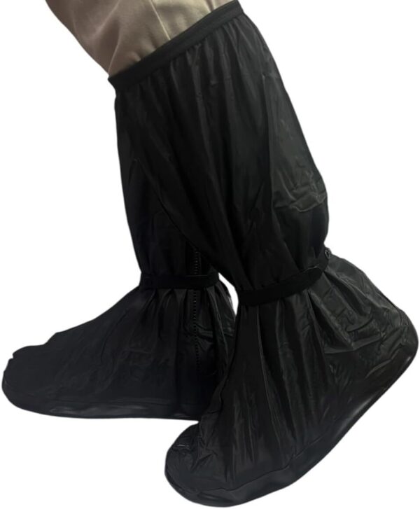 51oV3f4r6fL._AC_SL1200_.jpg CAPA DE CHUVA PARA CALÇADOS capa impermeável p/motoqueiro moto tenis shows Preta (L, BR, Adulto, Numérico, G, 36)
