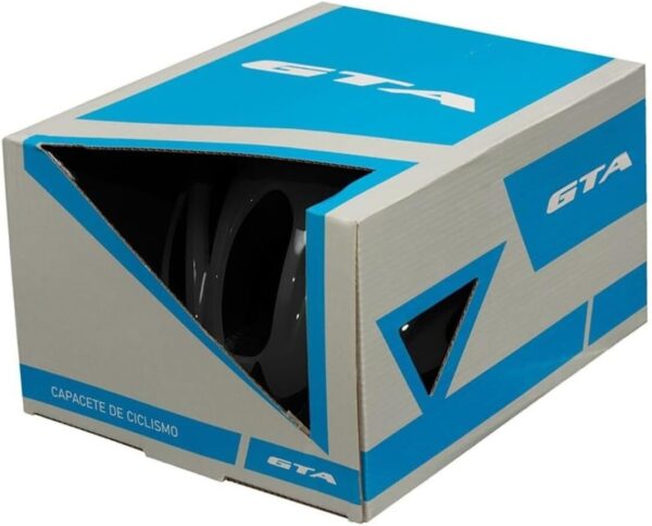 Capacete Bike Pisca Led Ciclismo Mtb Leve Preto Original Gta