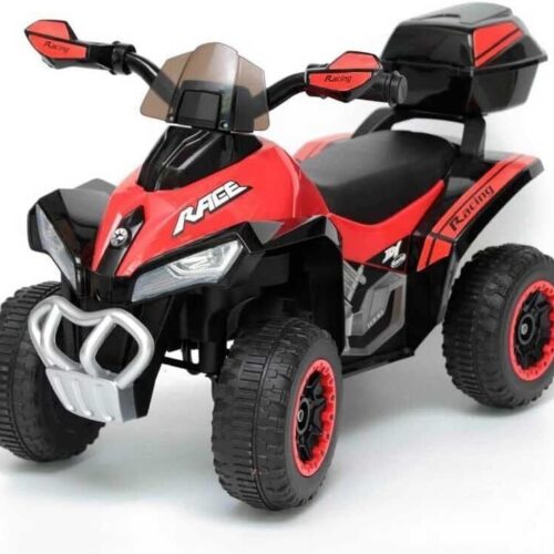 BRINQUEDO MINI QUADRICICLO ELETRICO INFANTIL BATERIA 6V VERMELHO