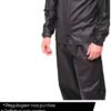 51vjasGiH6L._AC_SL1200_.jpg Conjunto Capa de chuva Motoqueiro Tamanho M PVC 0,28mm Combate Com Gola Masculino Preto Pioneira - 2900-M-PRE-M