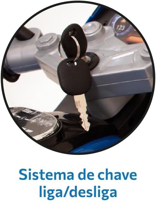 Moto Adventure (Azul) Elétrica 12V Bandeirante