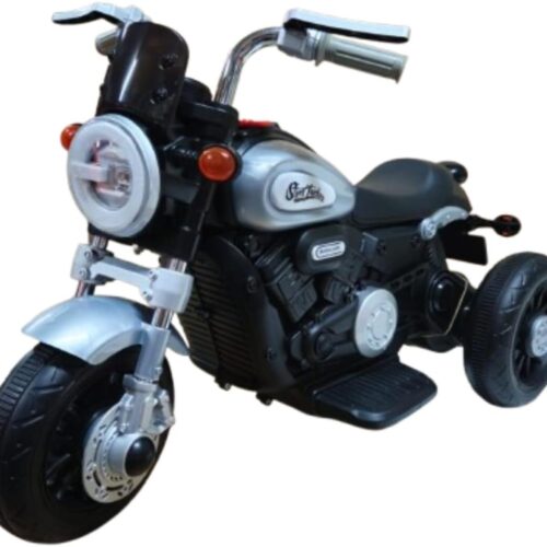 51xzEQBbRL._AC_SL1200_.jpg Mini Moto Elétrica Infantil Chooper 6v Bivolt Cinza com Pedal Som e Luz