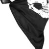 61-a7vX5UnL._AC_SL1200_.jpg CAPACETE ABERTO PRO TORK NEW ATOMIC SKULL RIDERS HD PRATA - PRETO FOSCO TAM. 58
