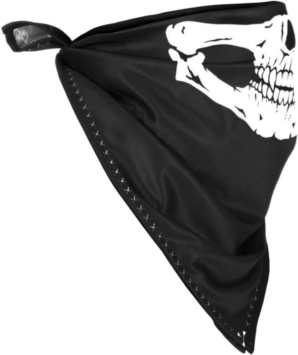 61-a7vX5UnL._AC_SL1200_.jpg CAPACETE ABERTO PRO TORK NEW ATOMIC SKULL RIDERS HD PRATA - PRETO FOSCO TAM. 58