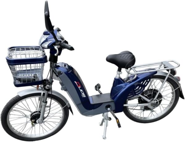 Bicicleta Elétrica E-Maxx Duos 800W Entrada USB Alarme e Seta cor Azul