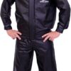 611USo51gqL._AC_SL1500_.jpg Capa De Chuva Motoqueiro Star Capas Impermeável Conjunto Jaqueta e Calça Motoqueiro Motociclista Motoboy Motogirl Impermeável Masculino e Feminino (BR, Alfa, P, Regular, Regular, Preto)