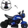 Moto Elétrica Infantil Azul Primeira Moto 6v com Luz Led e Música