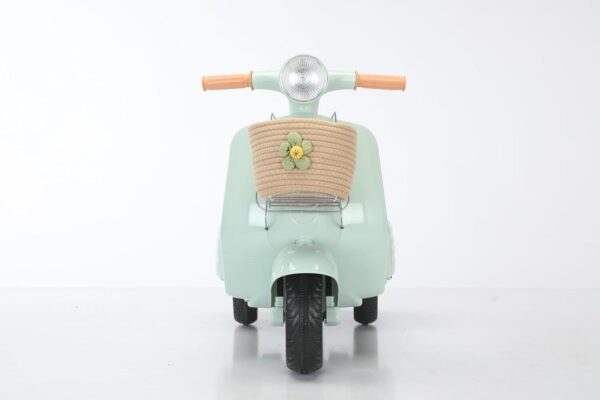 612jzdZHHuL._AC_SL1500_.jpg Scooter Elétrica Com Banco Acolchoado (Menta) 6V Bandeirante
