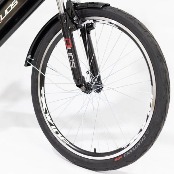 Bicicleta Elétrica Confort 800W 48V 15Ah Preta