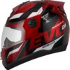 CAPACETE FECHADO PRO TORK EVOLUTION 788 G8 EVO BRILHANTE VERMELHO TAM. 58