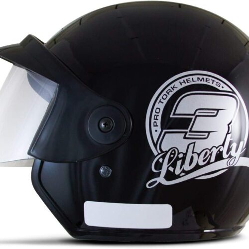 614AoUqAgLL._AC_SL1200_.jpg CAPACETE ABERTO PRO TORK LIBERTY 3 SOLID PRETO TAM. 60