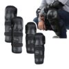 Kit Protetor Articulado para Motociclista – Serve Joelheira e Cotoveleira Anti-Impacto – Esportes Off-Road, Trilha e Motocross – Tamanho Único