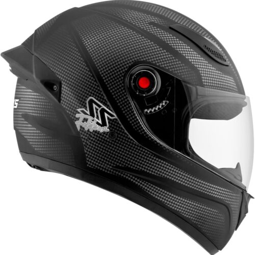 618iR4PG8RL._AC_SL1200_.jpg Capacete Fechado Mixs Helmets Fokker Carbono SS Fosco Tam.58 Preto/Carbono 58
