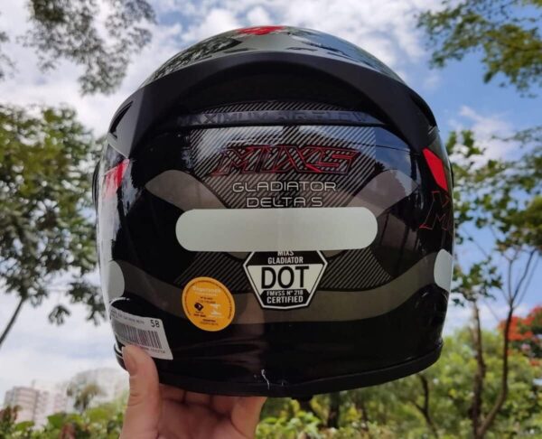 61Cz86YONSL._AC_SL1200_.jpg Capacete Moto Mixs Gladiator Delta Articulado Escamoteável Robocop Motociclista Motoqueiro