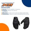 Luva X11fit X Touchscreen Motoqueiro motoboy Moto Bike Sktate