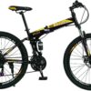 bicicleta dobravel mountain bike aro 26 suspensão duple freio a disco 21 marchas