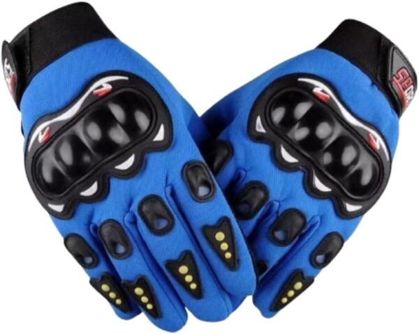 61Gbc-HLA-L._AC_SL1200_.jpg Luva de Moto, Motoqueiro, Motocross, Ciclismo Luva Pró Bike Proteção Térmica para as Mãos com Material Fibra De Carbono Tamanho Único Cor Azul