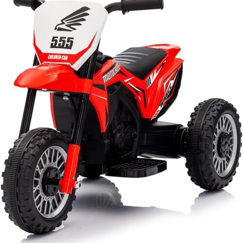 61HNn-ydgbL._AC_SL1000_.jpg Mini Moto Elétrica Infantil CM-SHJ7011 6V Vermelha com Bateria Recarregável, 1 Motor, Plástico Resistente, para Diversão e Aventura das Crianças - Veículo El3tr1c0 para Pequenos Pilotos