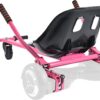 61IwwkDaapL._AC_SL1500_.jpg Correias de fixação de assento Hoverboard não necessárias, acessório de kart para prancha flutuante com mecanismo de trava, carrinho de flutuação de 120 kg 66 a 87,6 cm ajustável, assento maior e mais resistente, serve para hoverboard de 16,5 cm, 21,5 cm, 25,4 cm