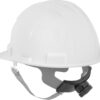 61J3HaaSuCL._AC_SL1500_.jpg Capacete Aba Frontal, Branco, Com Jugular E Suspensão Com Catraca, Vonder Plus.