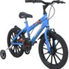 Bicicleta Mormaii Aro 16 MTB Aço Carbono Top Lip Azul