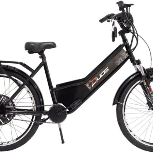 Bicicleta Elétrica Confort 800W 48V 15Ah Preta
