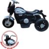 61KKHtHdR2L._AC_SL1200_.jpg Mini Moto Elétrica Infantil Chooper 6v Bivolt Cinza com Pedal Som e Luz