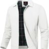 Jaqueta masculina TBMPOY Leve, casual, corta-vento, elegante, para outono e primavera, para golfe, trabalho, executivo, formal