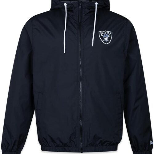61NER8ys2LL._AC_SL1400_.jpg Jaqueta New Era Corta Vento Windbreaker Las Vegas Raiders
