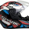 61PHShKcc8L._AC_SL1200_.jpg EBF Capacete Spark Dragon 56/Pto/Rosa
