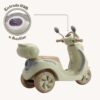 Mini Moto Elétrica Infantil Scooter 6V Luz e Som