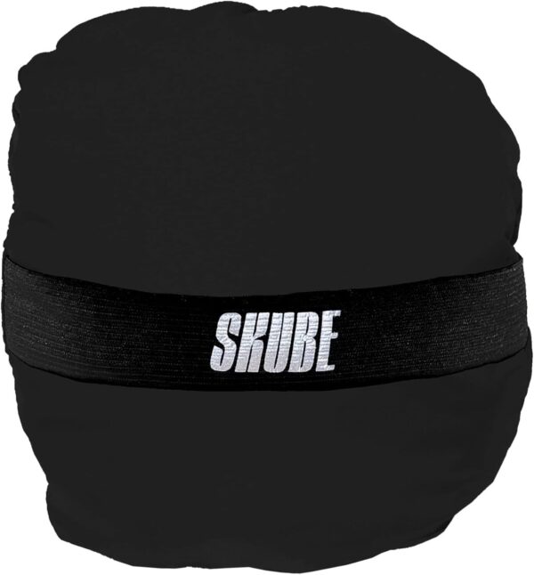 Jaqueta Corta Vento de Nylon Skube Fio de Poliamida Repelente à Água que Vira Bolsa de Prender no Braço para Correr