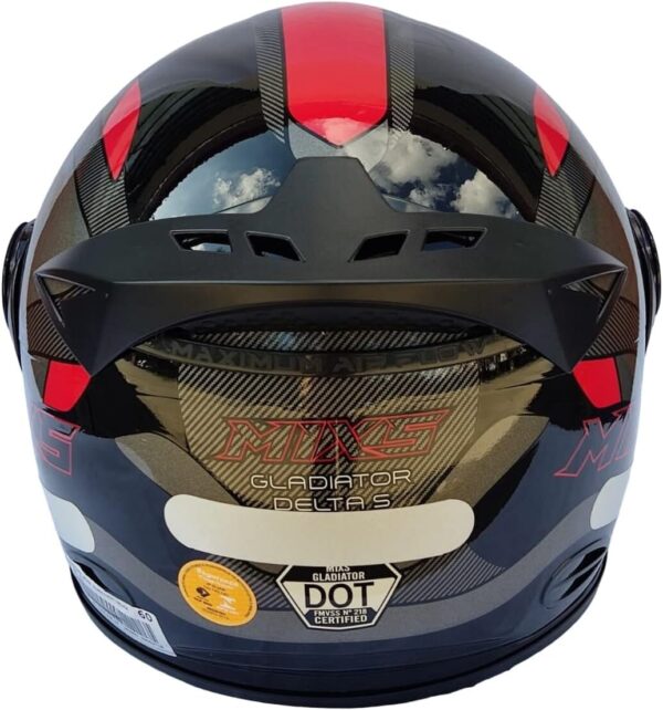 61Tug8M0VFL._AC_SL1217_.jpg Capacete Moto Mixs Gladiator Delta Articulado Escamoteável Robocop Motociclista Motoqueiro