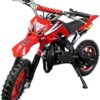 61VHs-yoEXL._AC_SL1500_.jpg Mini Moto Cross Trilha 49cc PARTIDA ELÉTRICA BZ Vermelha Gasolina com Óleo 2 Tempos BARZI MOTORS