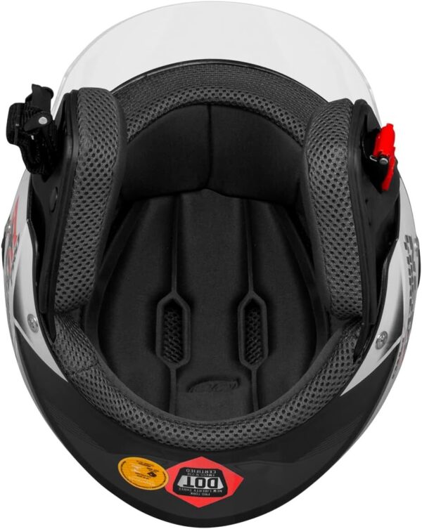 61XZwSkTLL._AC_SL1200_.jpg CAPACETE ABERTO PRO TORK NEW LIBERTY 3 PRO BRILHANTE PRETO – VERMELHO TAM. 60