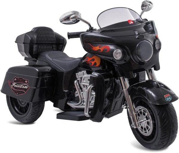 61YLCYjUm3L._AC_SL1000_.jpg Brinquedos Bandeirante - Moto King Rider (Black) Elétrica 12V